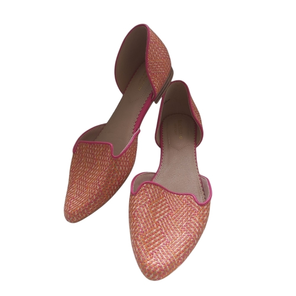 Isaac Mizrahi Women's New York Orange Woven Shoes Size 9 US